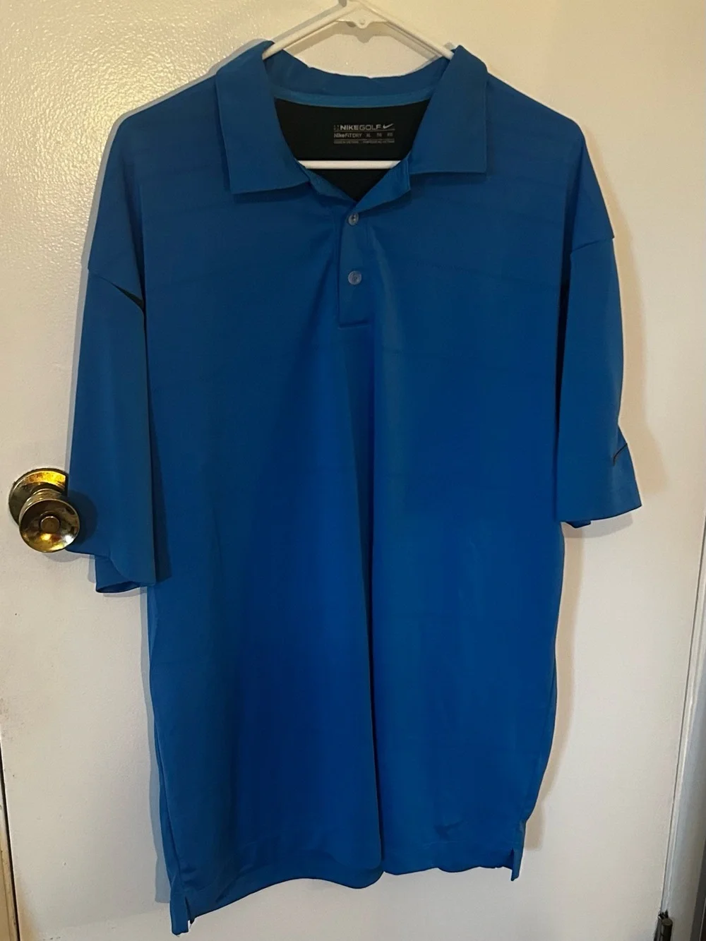 Nike Blue Men's Golf Polo Shirt XL